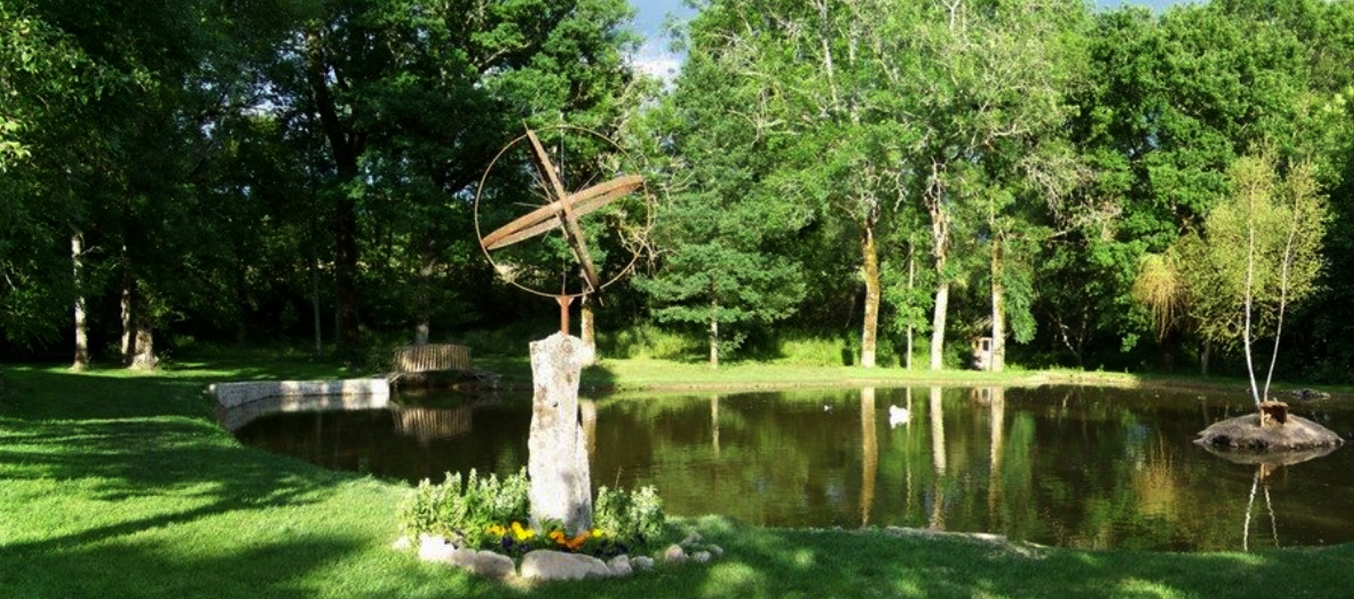 Soir sur l'étang des Soleils